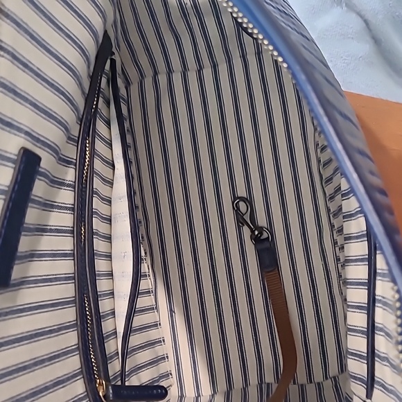 Dooney & Bourke Camden Woven Hobo. EUC. Brilliant Blue - Picture 8 of 12